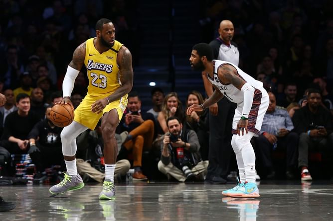LA Lakers Rumors: Insider predicts Kyrie Irving will join LeBron James this year