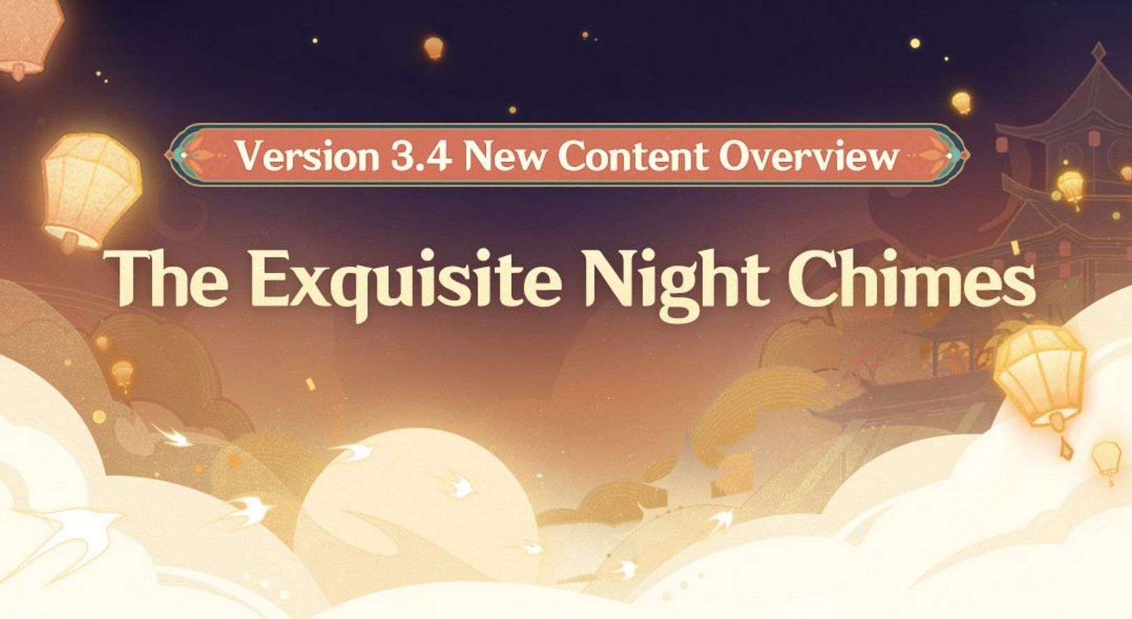 The Exquisite Night Chimes Version 3.4 Update Details