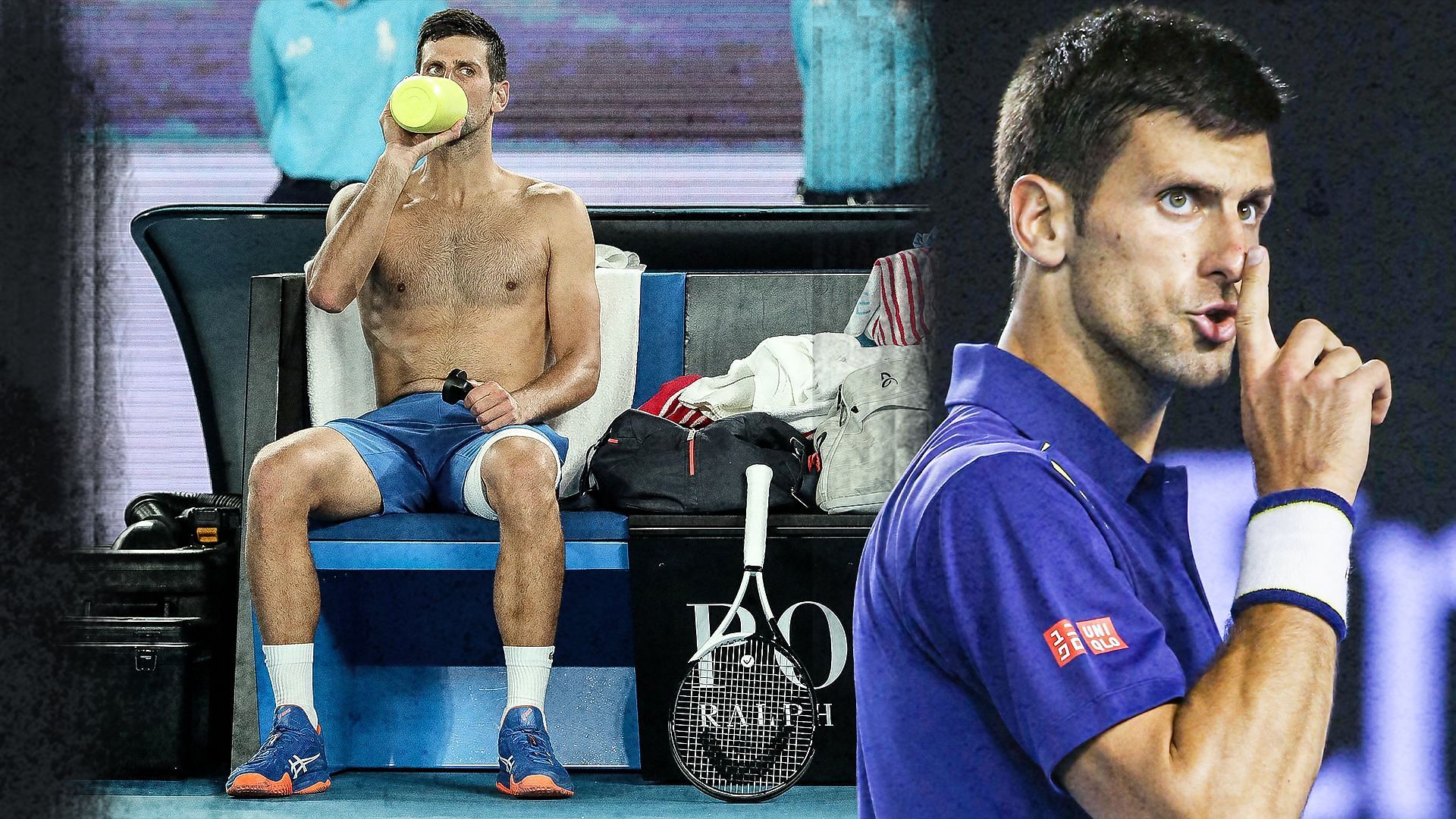 Novak Djokovic on the toilet break drama in his first-round match at the 2023 Australian Open
