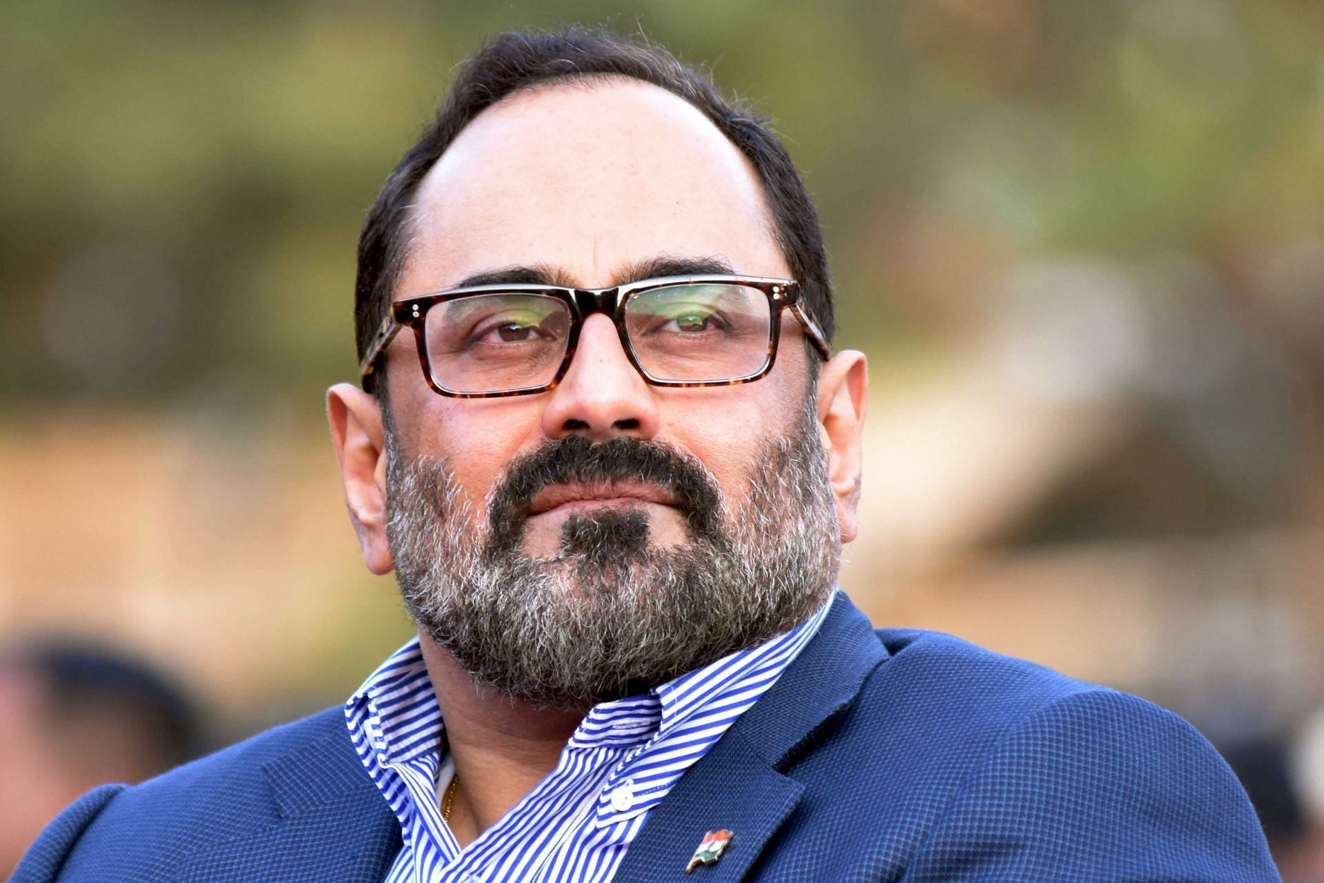 What did Rajeev Chandrasekhar say about self-regulation of online gaming in India? (Image via rajeev.in)