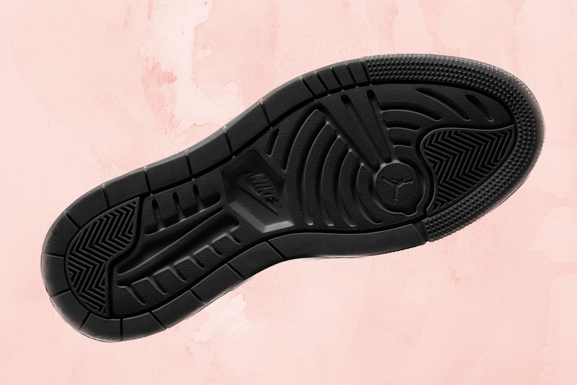 Here&#039;s a detailed look at the outer sole unit of the elevated sneakers (Image via Nike)