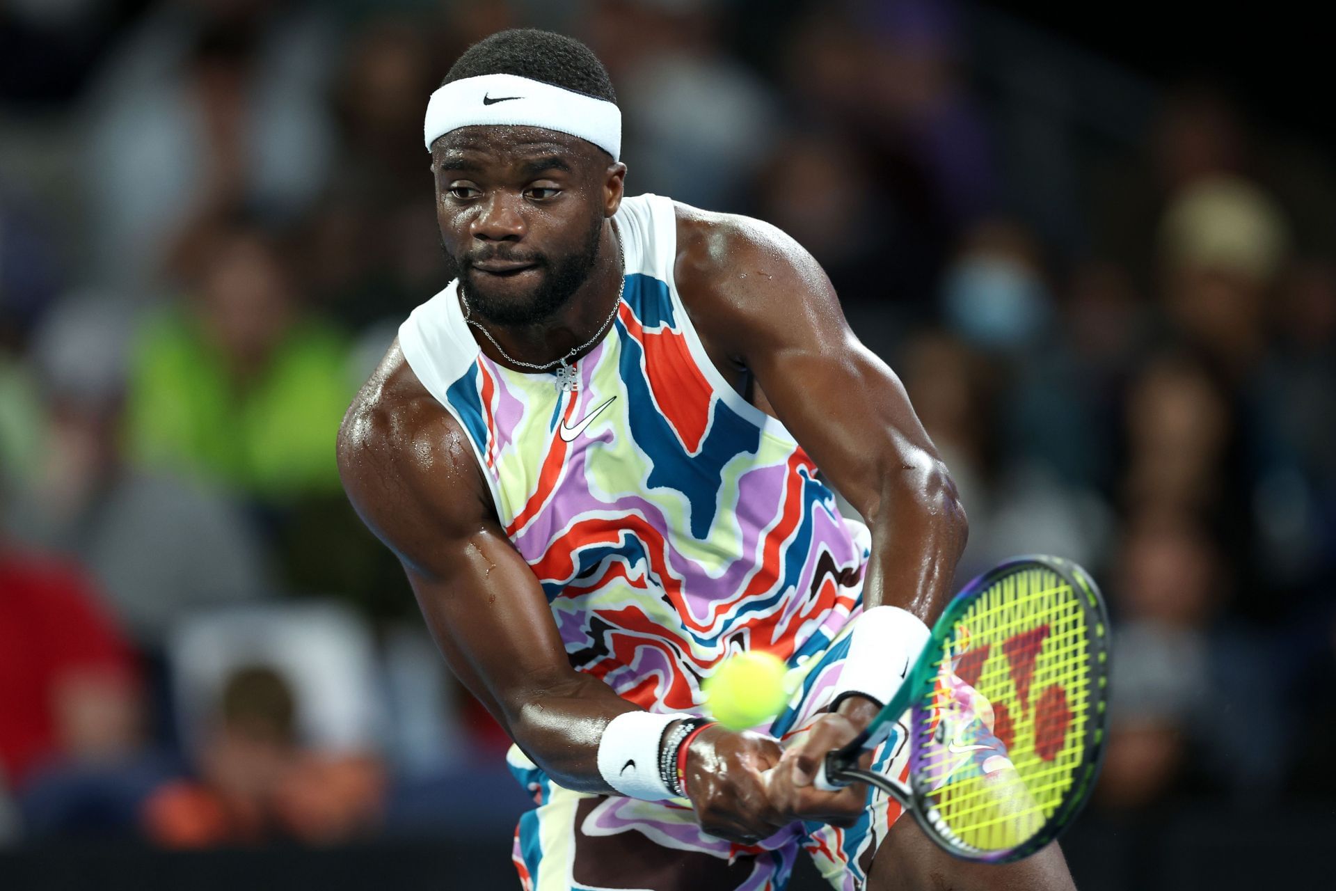 Frances Tiafoe at the 2023 Australian Open