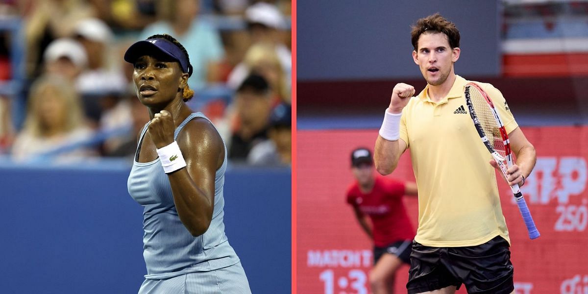 Venus Williams and Dominic Thiem both received wildcards for the 2023 Australian Open