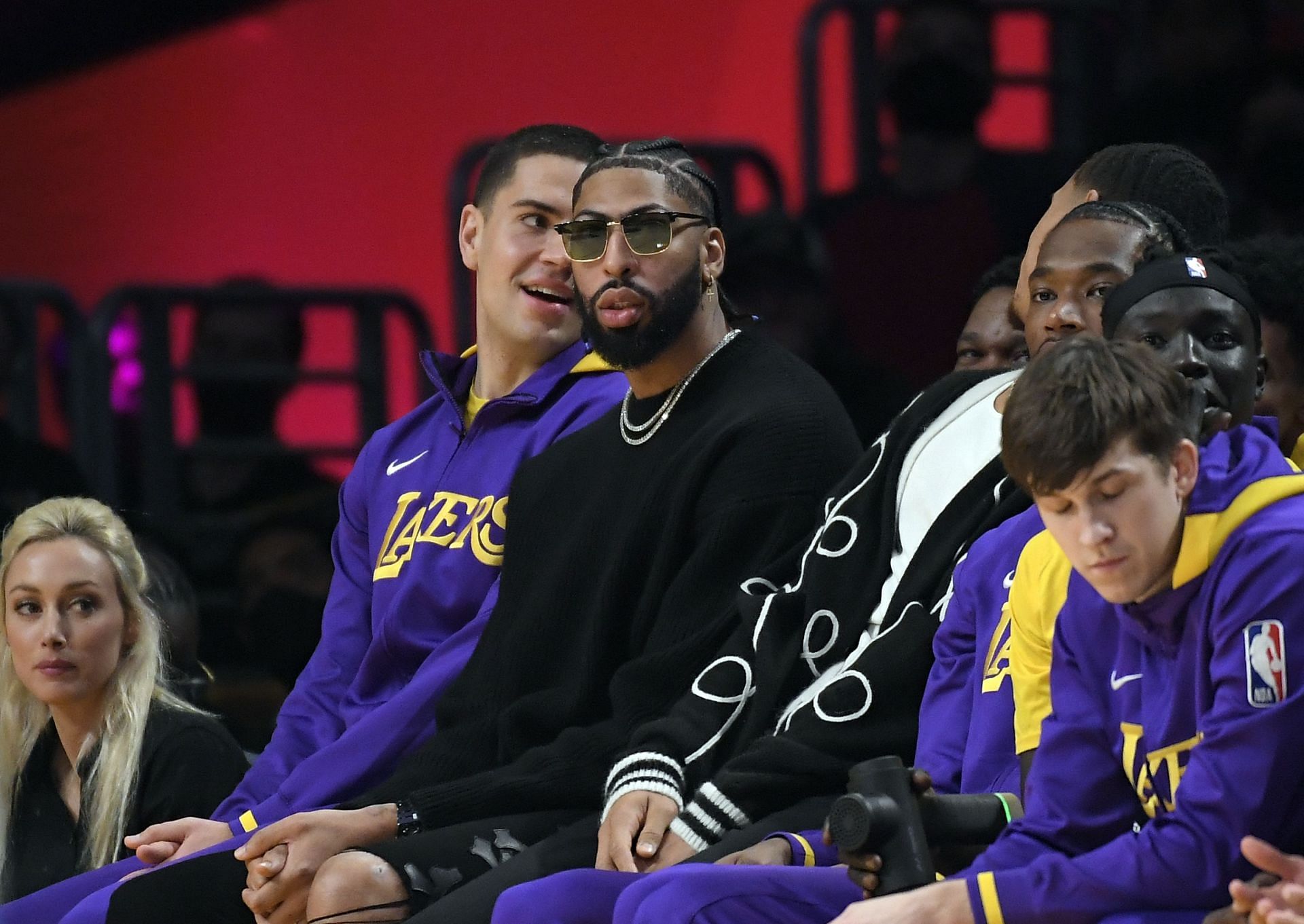 LA Lakers star forward Anthony Davis