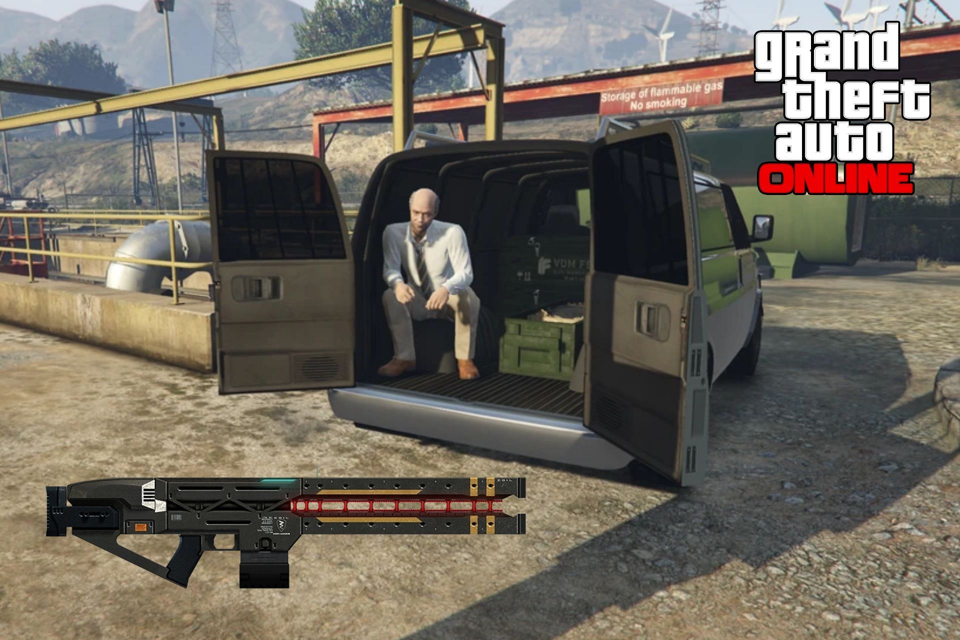 The Gun Van and Railgun are now available in GTA Online (Image via Sportskeeda)