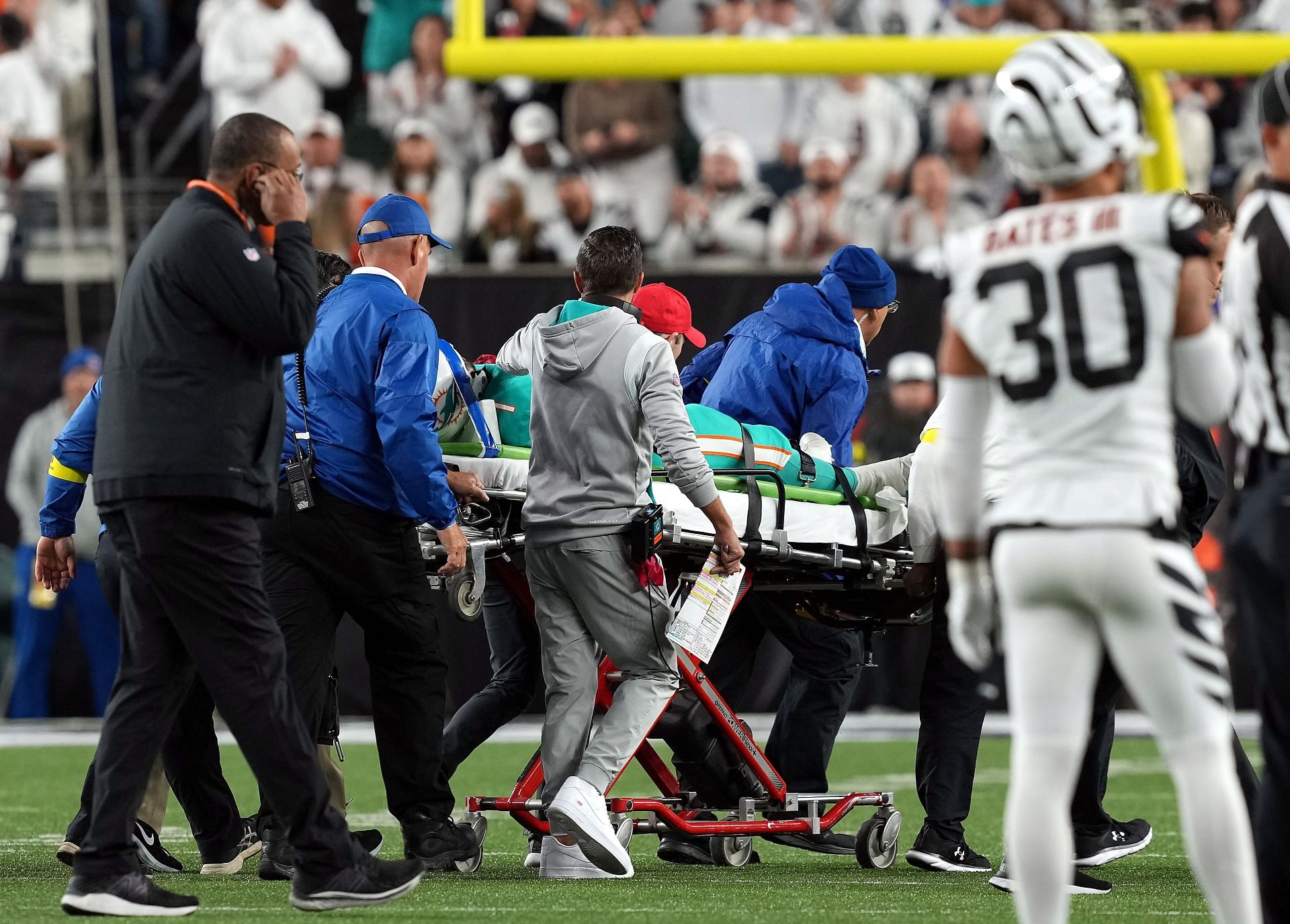 Tua Tagovailoa was taken to a hospital earlier this year