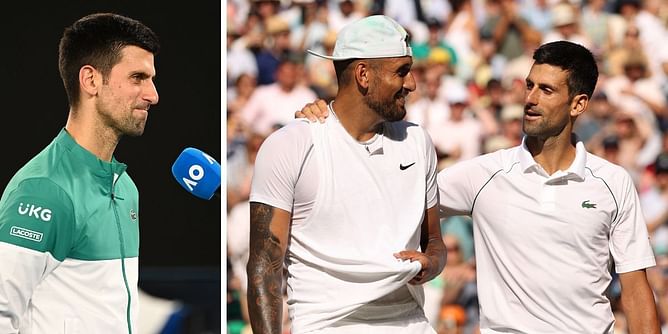Novak Djokovic says Nick Kyrgios accepted to play practice match before Australian Open 2023 on one condition