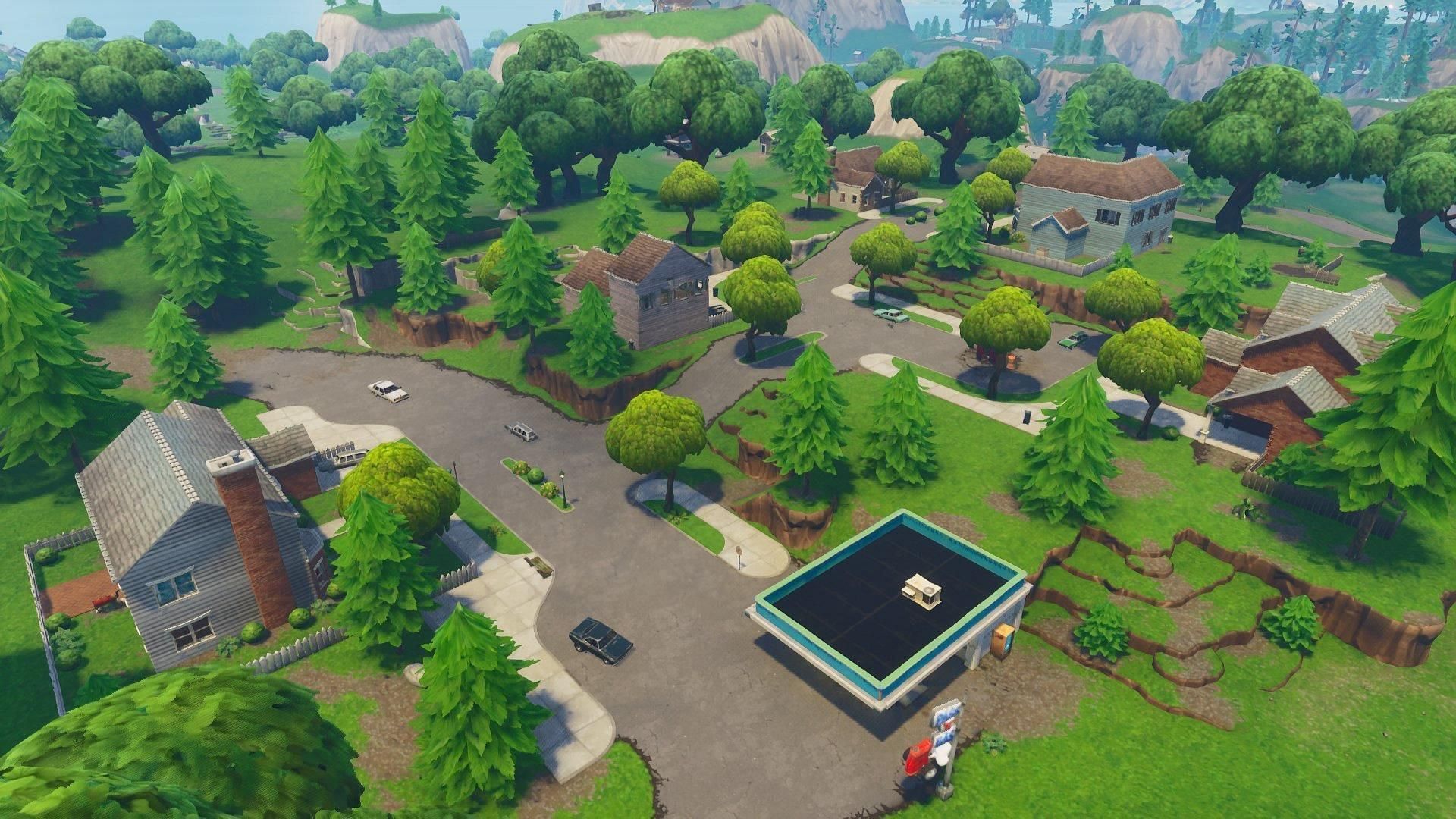The OG Fortnite map was incredible and had many iconic locations (Image via Epic Games)
