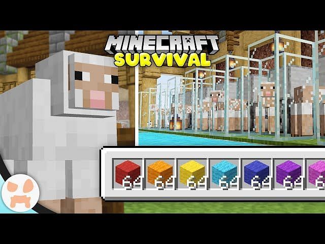 How To Make A Sheep Farm In Minecraft 119