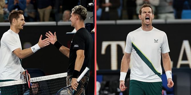 5 milestones Andy Murray achieved with his Australian Open 2R win against Thanasi Kokkinakis
