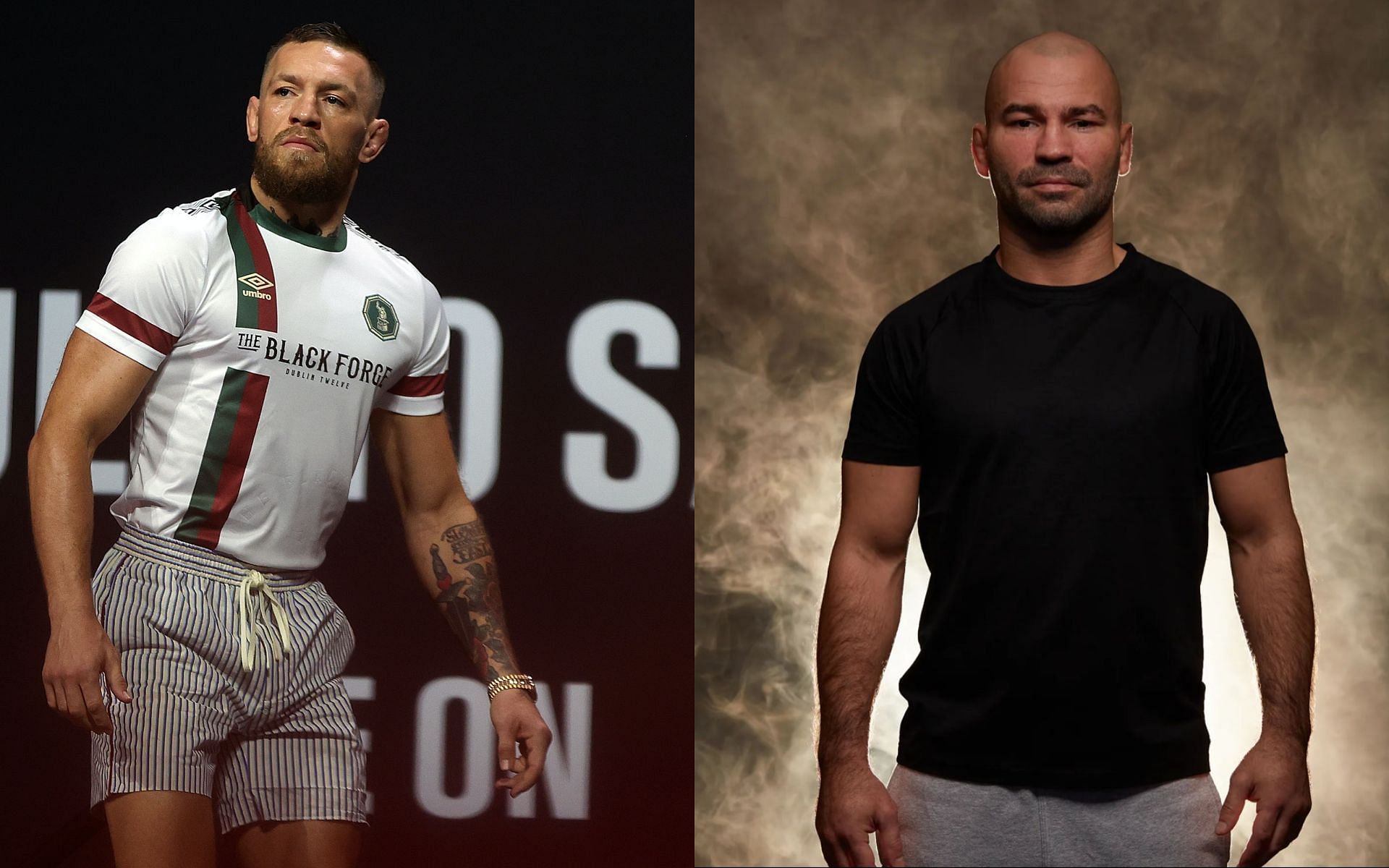 Conor Mcgregor (left) and Artem Lobov (right)[Image Courtesy: Getty Images and @rushammer on Instagram]