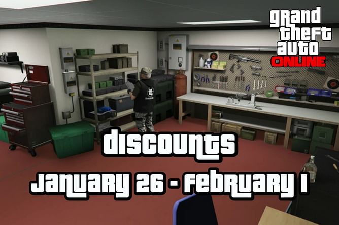 New GTA Online discounts this week (January 26 - February 1)