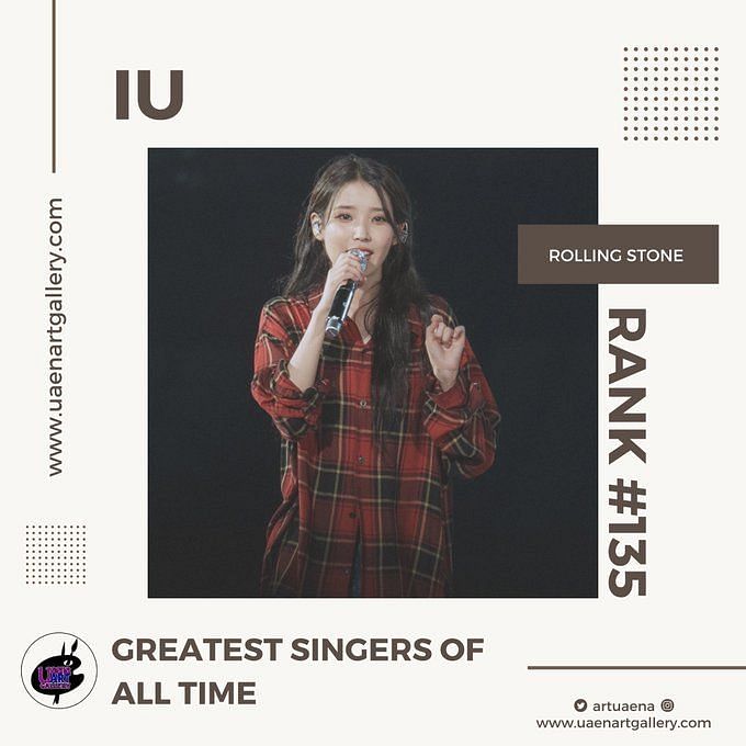 Rolling Stone: IU is the only female Korean soloist to be crowned as ...