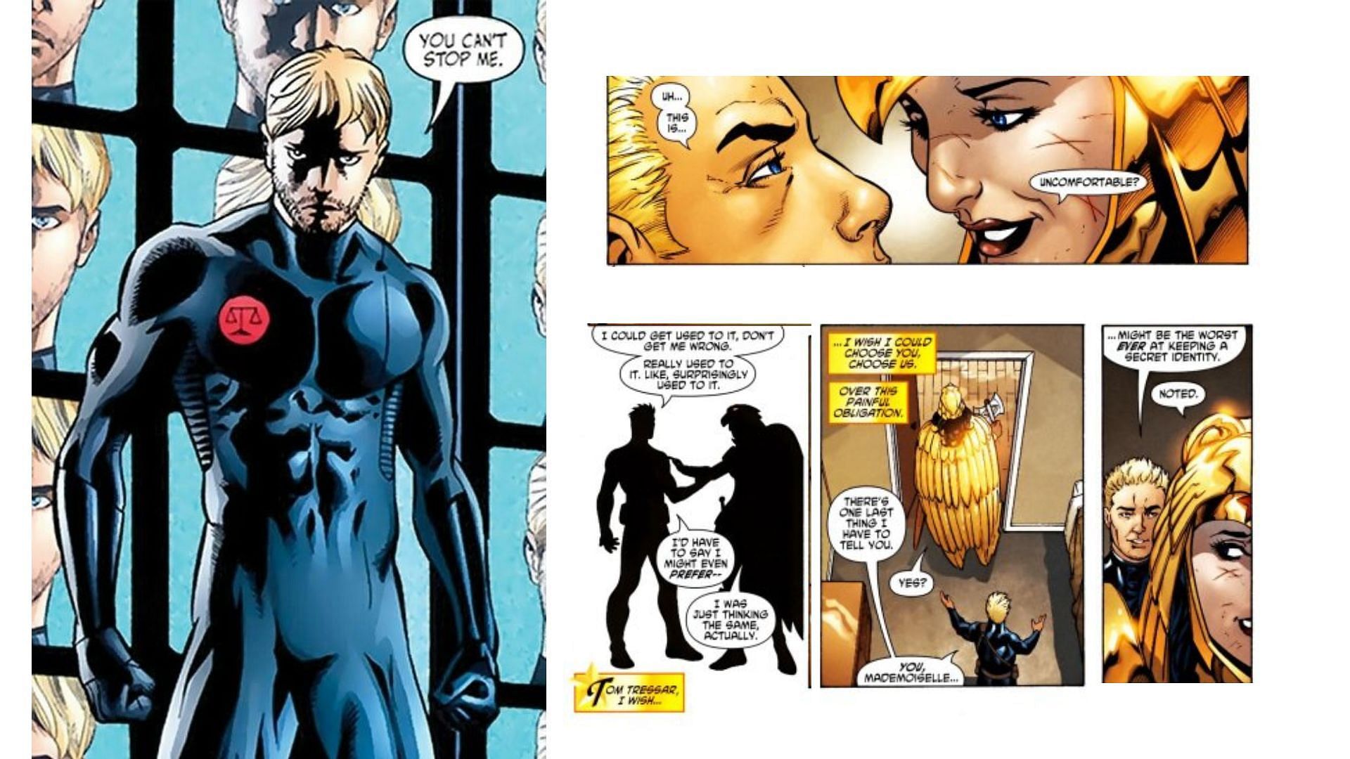 Tom Tresser, Nemesis, refused Diana&#039;s proposal (Image via DC comics)