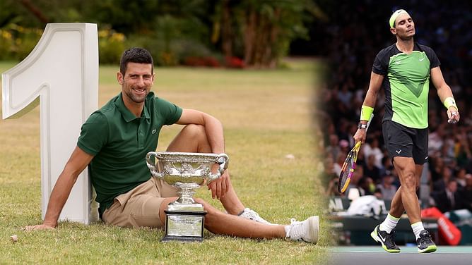 ATP rankings update: Novak Djokovic dethrones Carlos Alcaraz as the World No. 1 following Australian Open triumph, Rafael Nadal is out of top-5