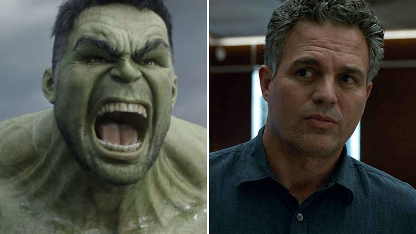 The duality of strength and intellect: The revelation of Hulk and Banner as separate entities. (Image via Sportskeeda)