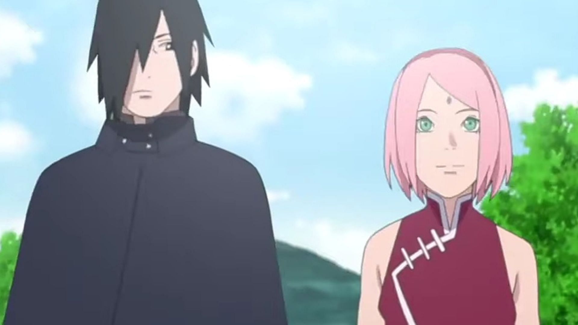 Sasuke and Sakura (Image via Pierrot)