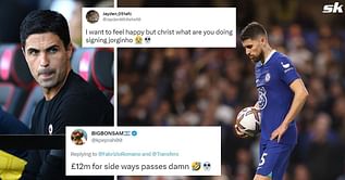 “Second hand FC”, “£12m for side ways passes” – Twitter mocks Arsenal as they settle for Jorginho signing on deadline day
