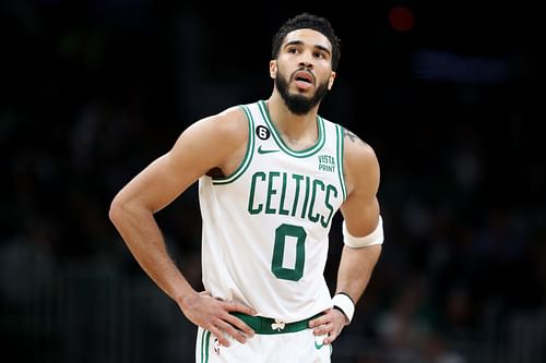 Boston Celtics wing Jayson Tatum has found himself on the path towards history.