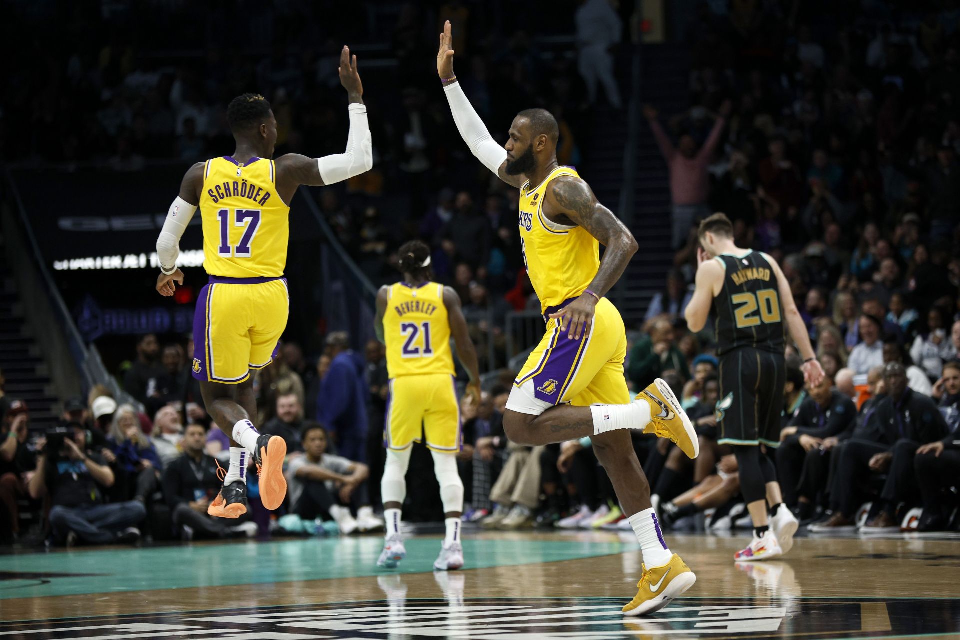 Los Angeles Lakers v Charlotte Hornets