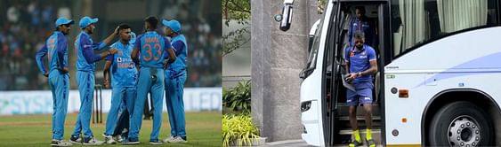 Watch: Team India arrive in Pune for second T20I against Sri Lanka