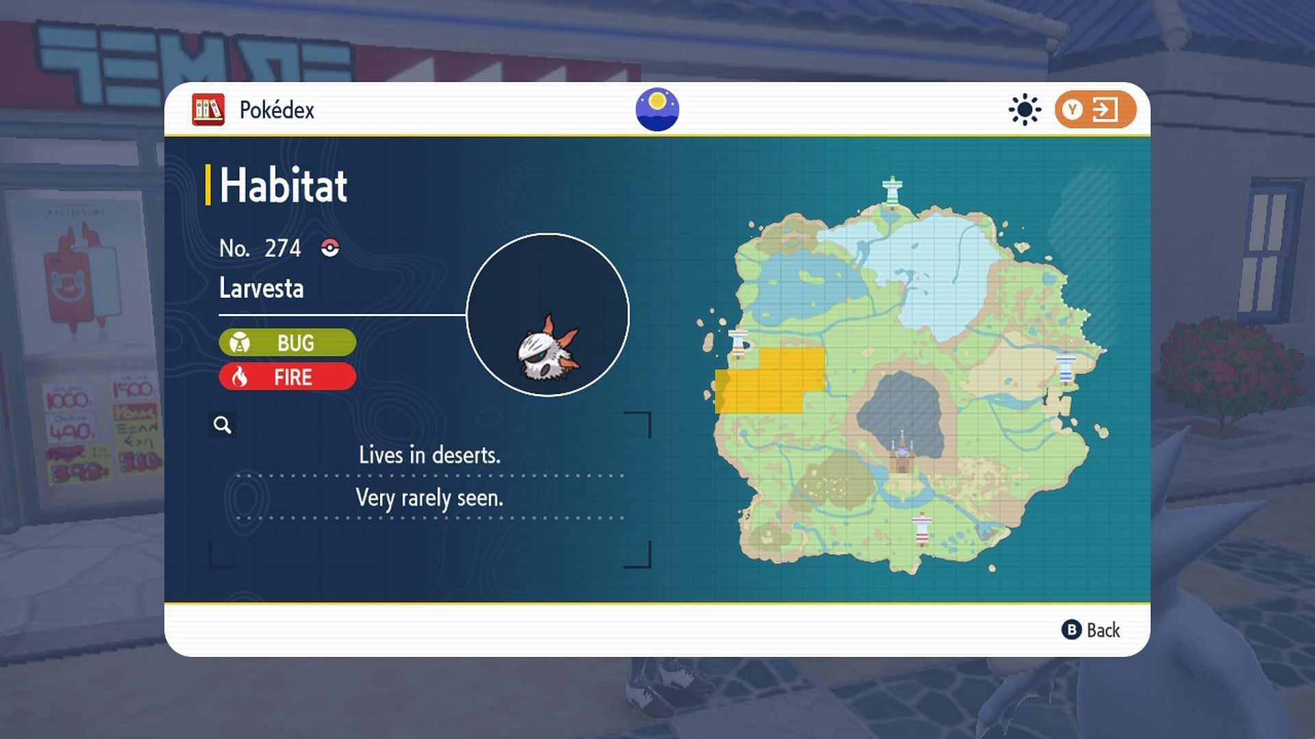 This is where it spawns in the wild (Image via HoYoverse)