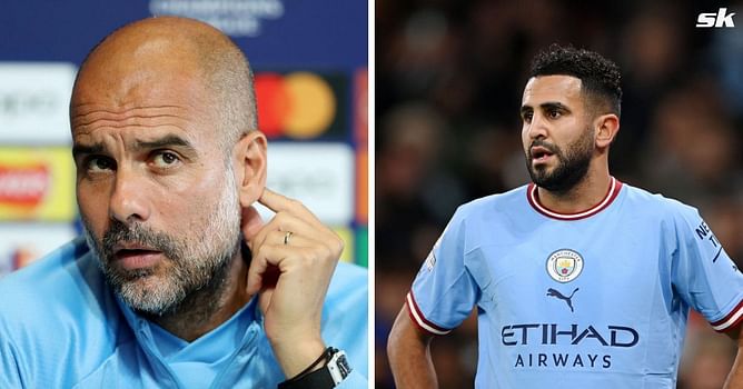 “He will say this to us” – Mahrez reveals what Guardiola means when Manchester City boss says he doesn’t care about Premier League title