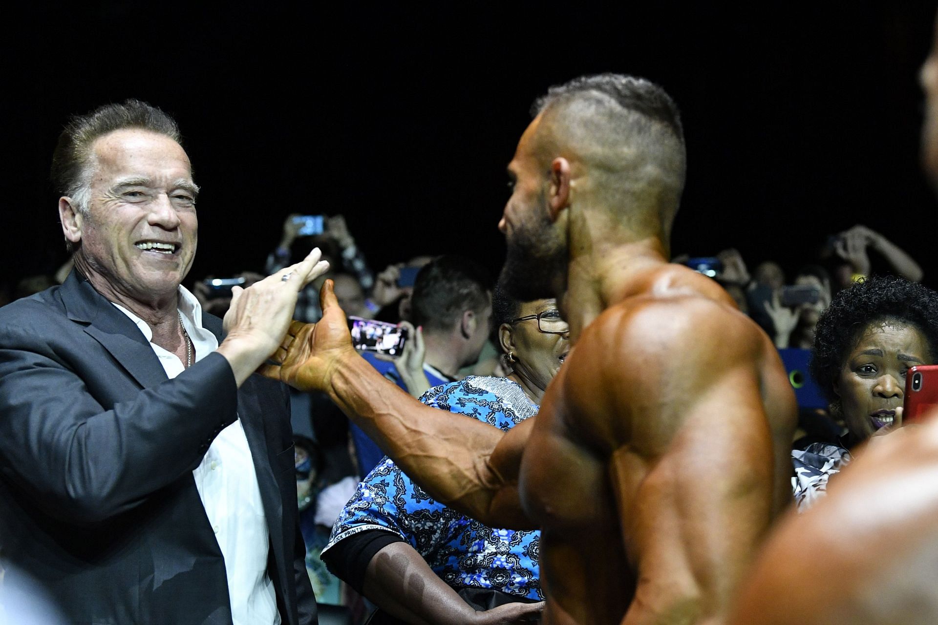 Arnold Schwarzenegger at the Arnold Sports Festival Africa 2019 