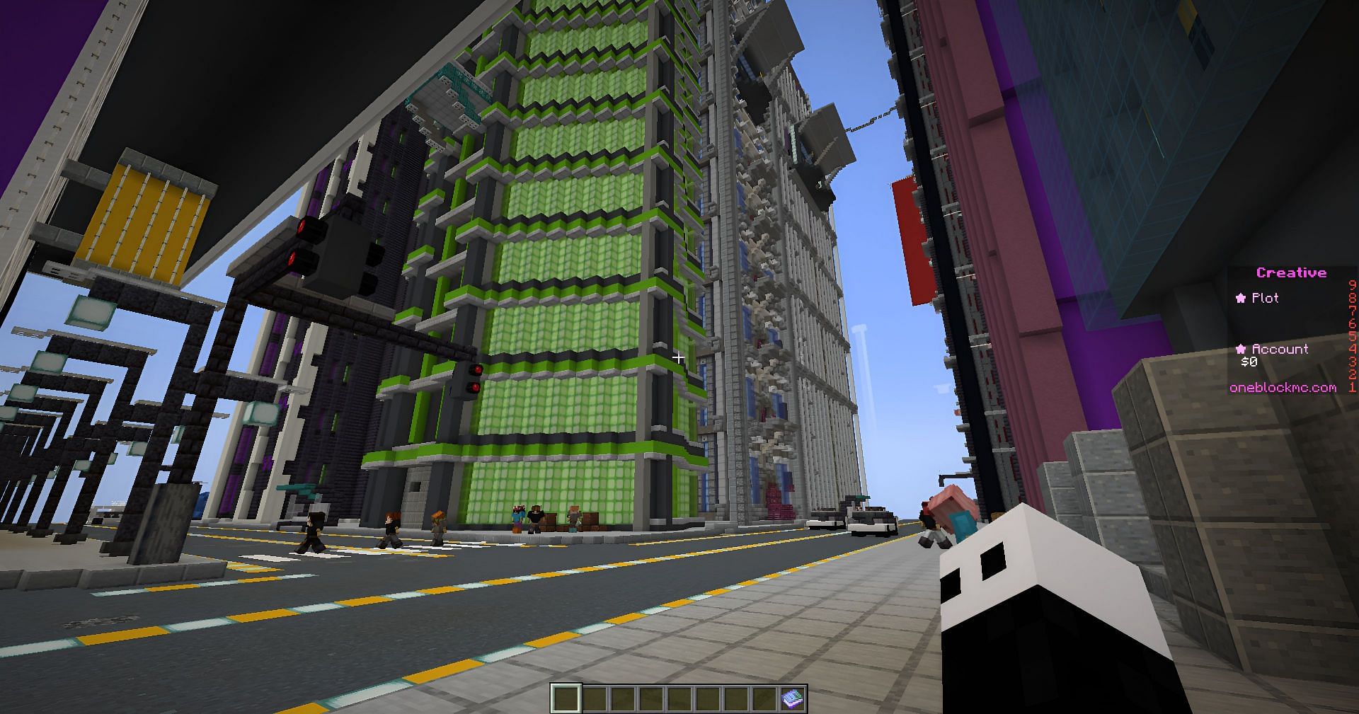 OneBlock MC is a wonderful creative server (Image via Mojang)