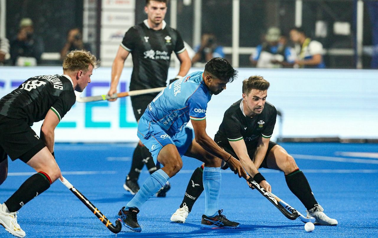 India vs Wales in FIH Hockey World Cup