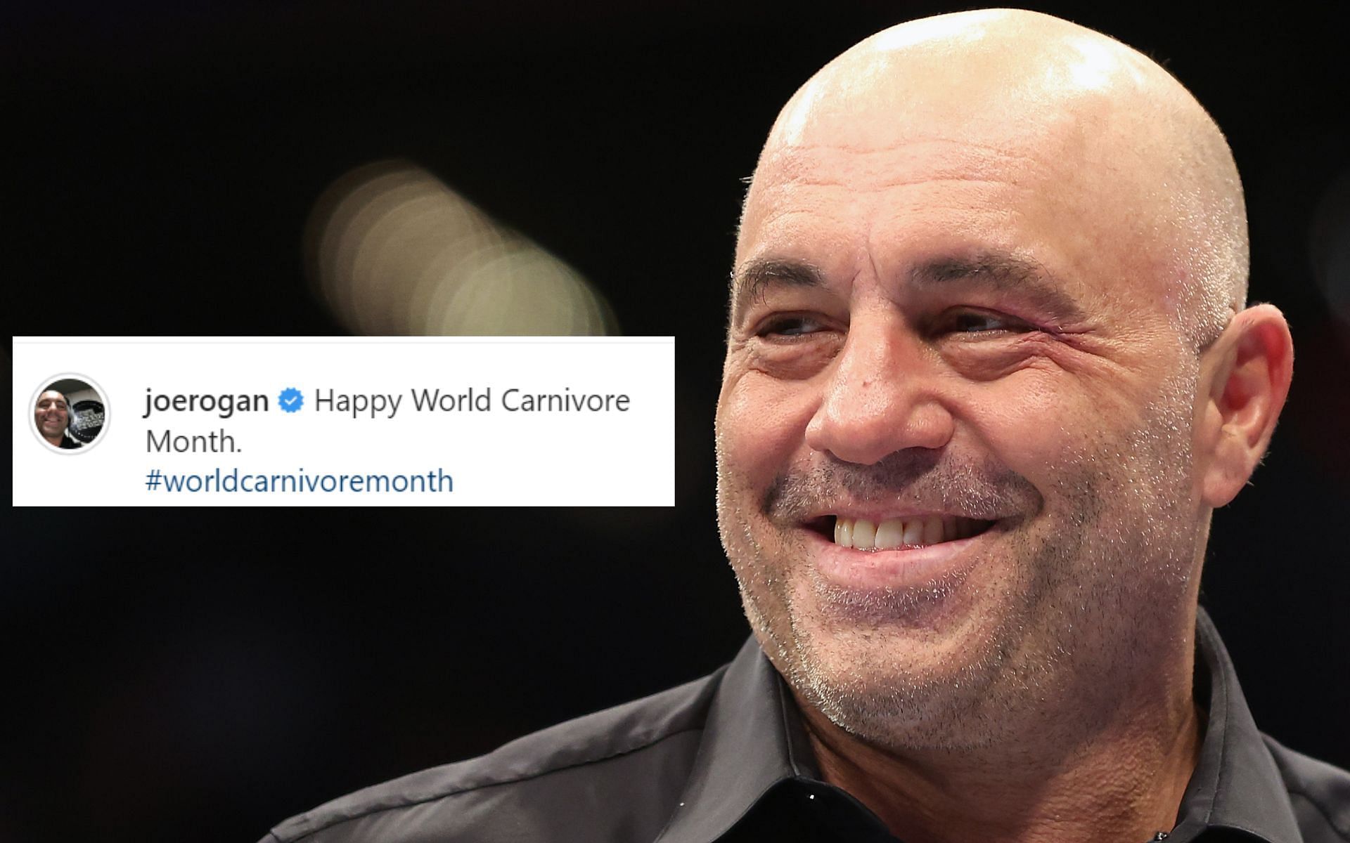 Joe Rogan celebrates World Carnivore Month with chunks of succulent meat