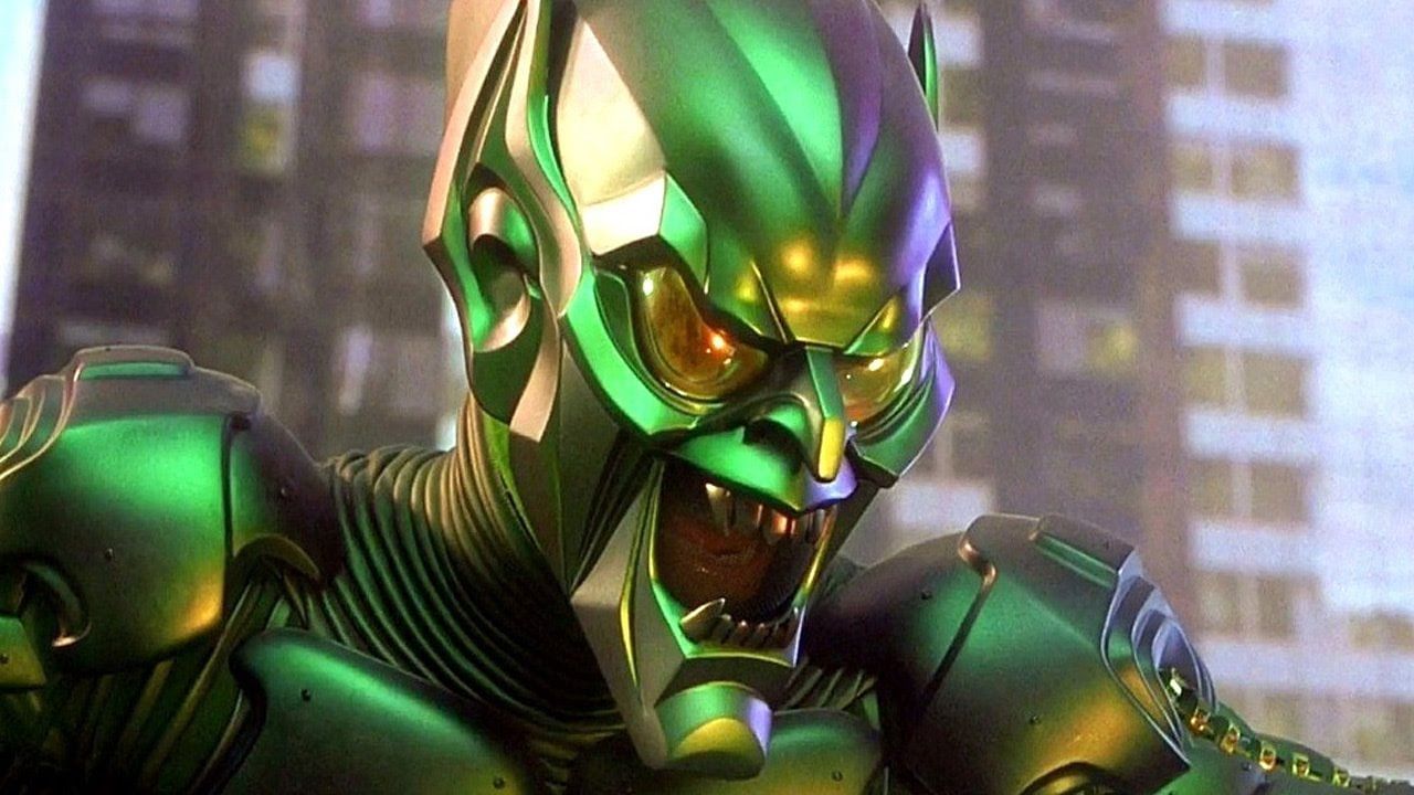 Willem Dafoe as the Green Goblin, bringing a new level of complexity to the iconic villain (Image via Sony)