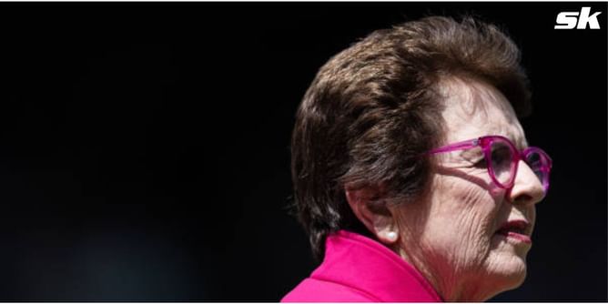 "Such a privilege to walk on the tennis court at this age" - Billie Jean King carries on New Year's tradition of hitting the practice courts