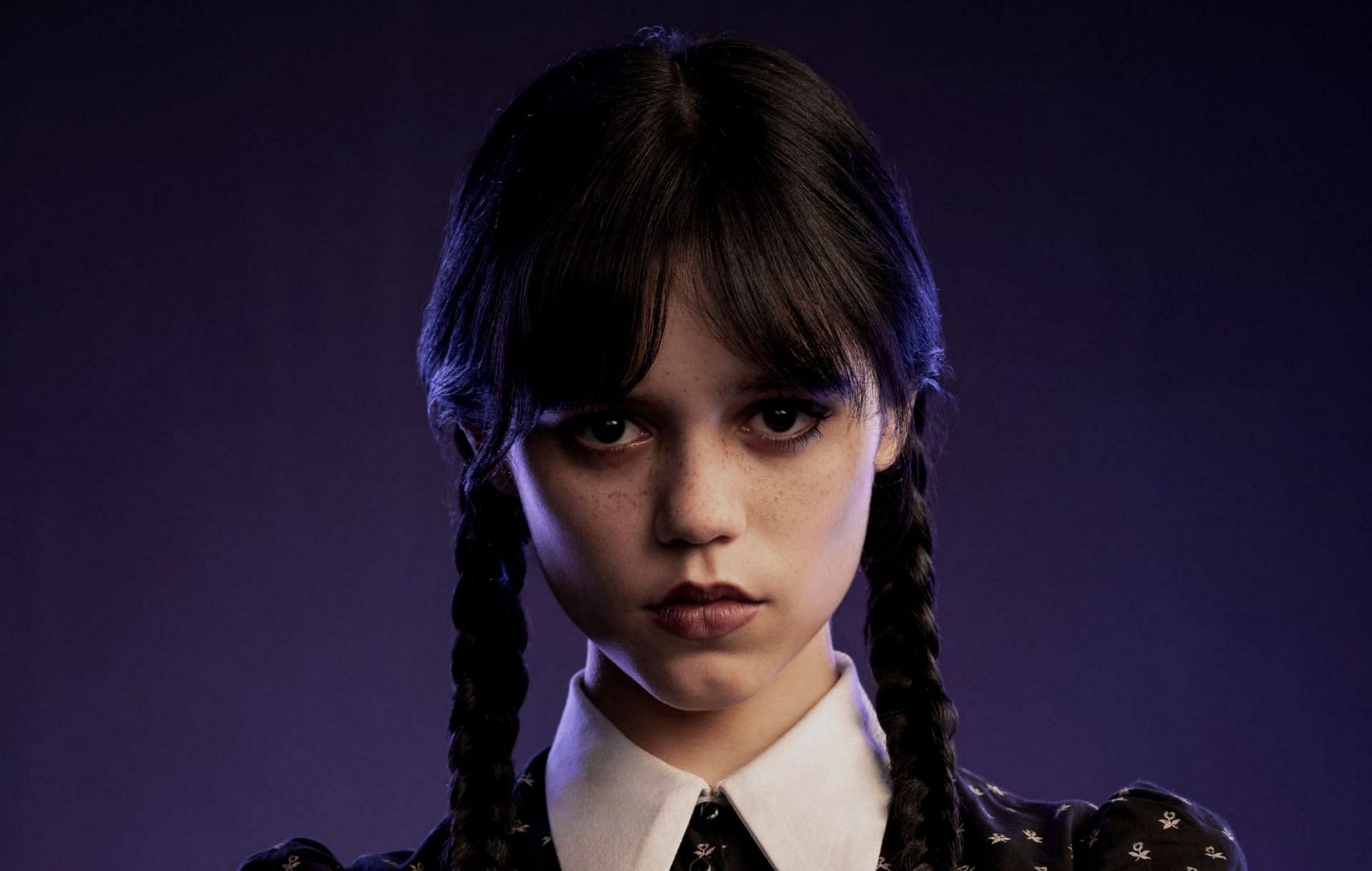 Jenna as Wednesday Addams (Image via Netflix)