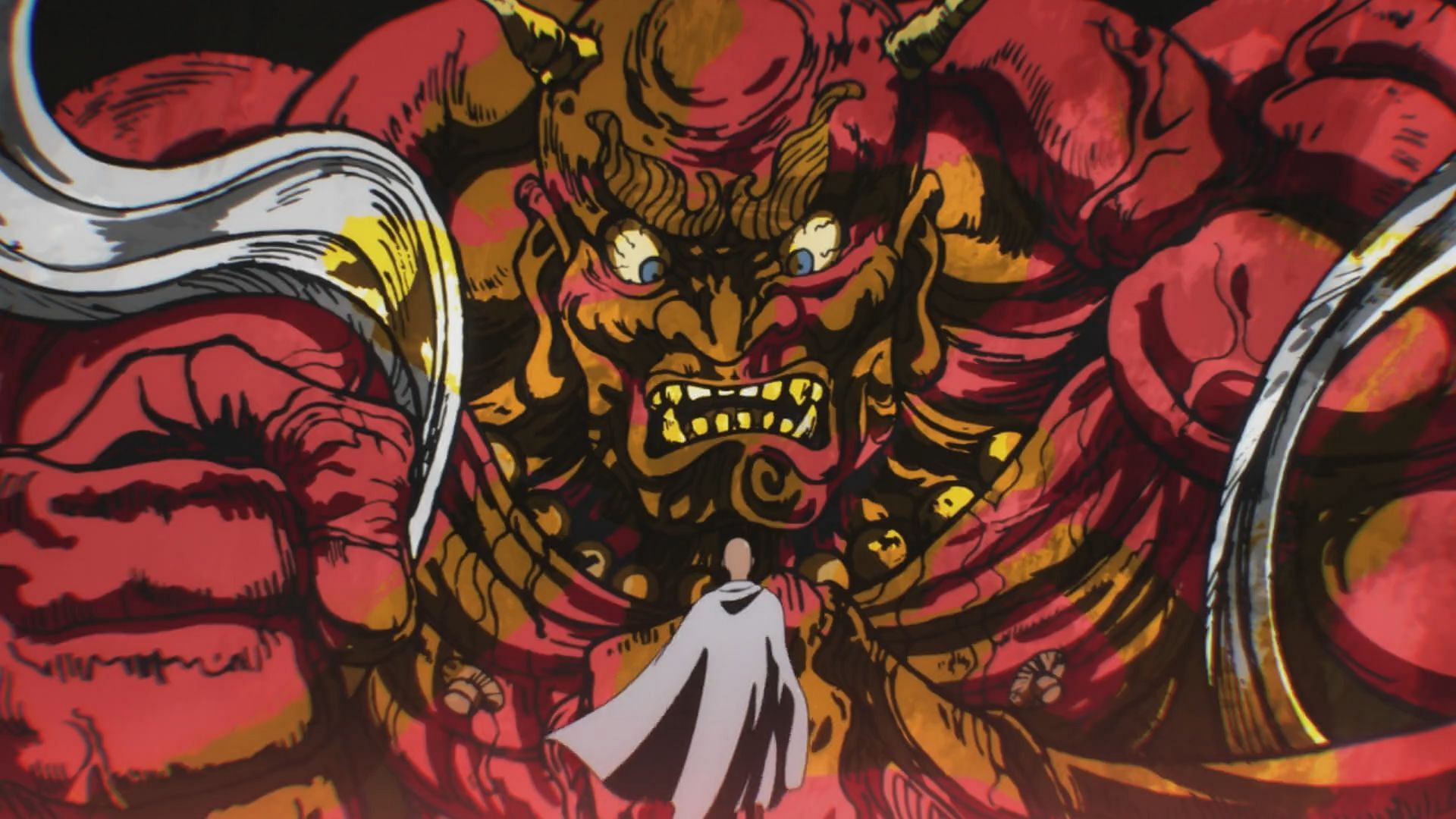 Demon-level Disaster Threat as depicted in One Punch Man (Image via Madhouse)