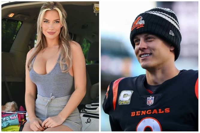 "That's why I stay single" - Fans react as Paige Spiranac releases fun bit calling Joe Burrow 'Mr. Steal Your Girl'