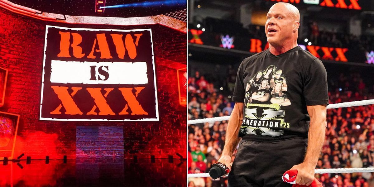 Kurt Angle made his WWE return on RAW this week
