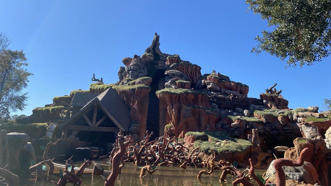 Splash Mountain at Disneyland, California, set to be re-themed as &quot;The Princess and the Frog&quot; in response to criticism of its original theme based on the 1946 film &quot;Song of the South&quot; (Image via The Walt Disney Company)