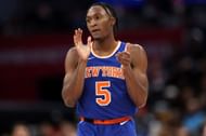 Immanuel Quickley of the New York Knicks