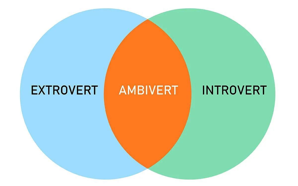 Are you an extroverted-introvert? (Photo by Simply psychology)