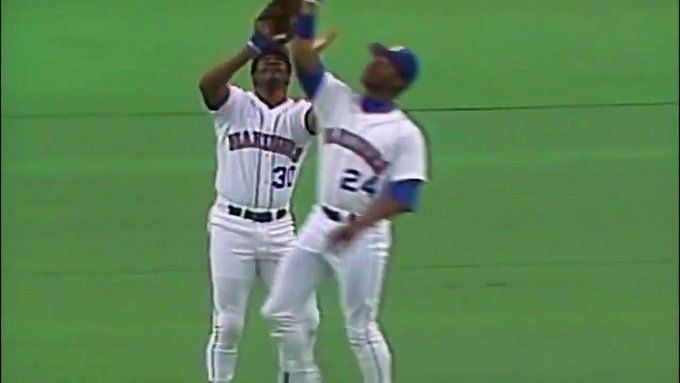 On Aug. 31, 1990, Ken Griffey Jr. and Sr. became the first father-son  teammates in MLB history