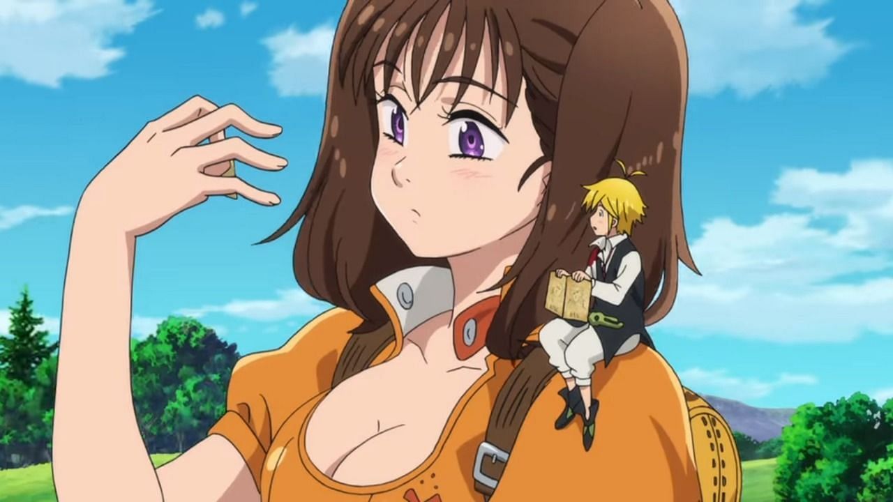 Diane in Seven Deadly Sins (Image via A-1 Pictures)