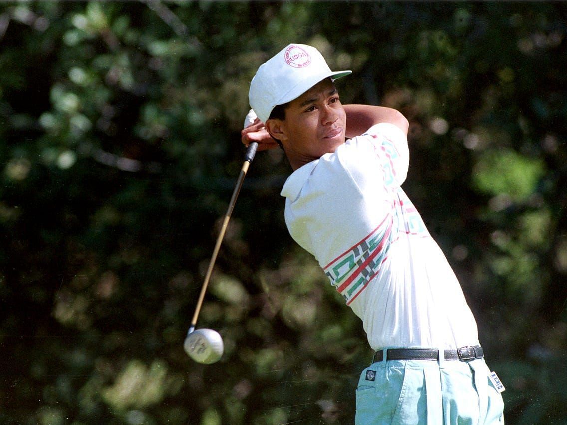 Tiger Woods (Image via Bob Galbraith/AP Images)
