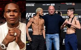 Israel Adesanya blames bias against flyweights for 'disrespect' towards Deiveson Figueiredo vs. Brandon Moreno 4