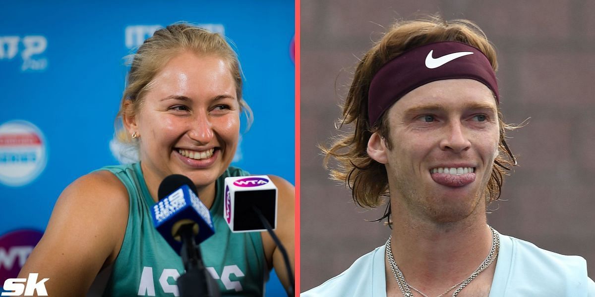 Daria Saville reacted to Andrey Rublev