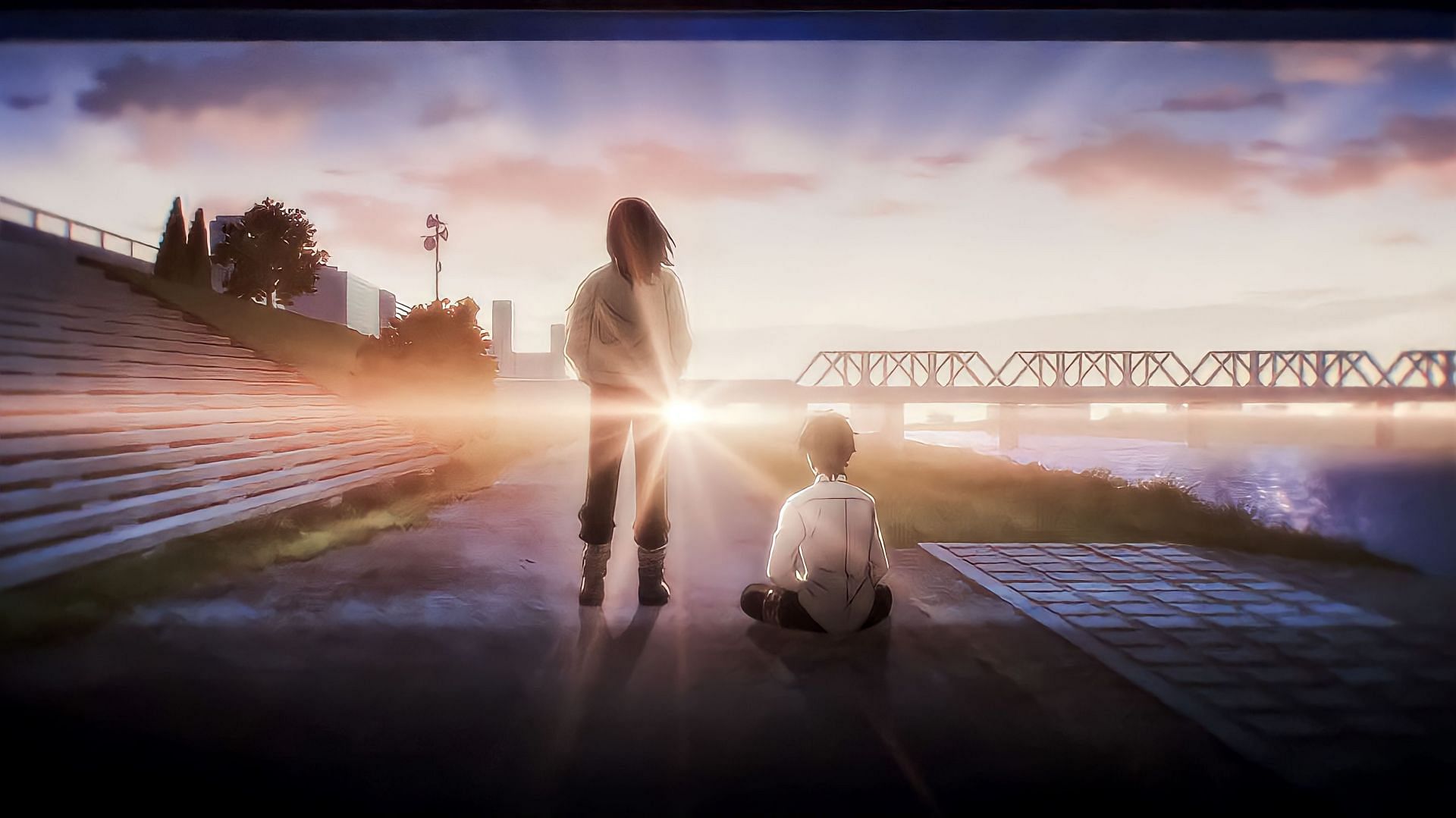 Kazutora and Takemichi as seen in Tokyo Revengers season 2 episode 1 preview (Image via Liden Films)
