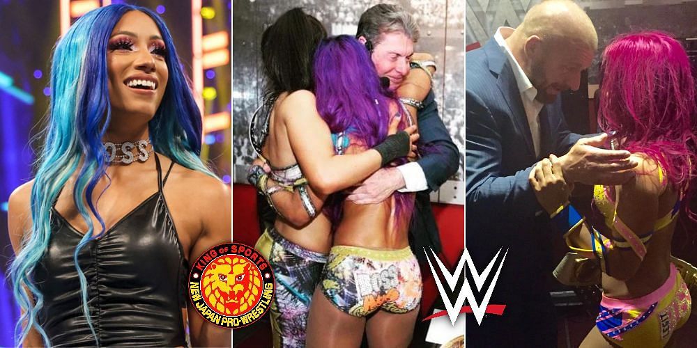 Sasha Banks has sent a message to WWE