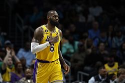 LeBron James backed to go on "scoring binge" by Shannon Sharpe to become NBA's all-time scoring leader: "Give him 16 games, BOOK IT!"