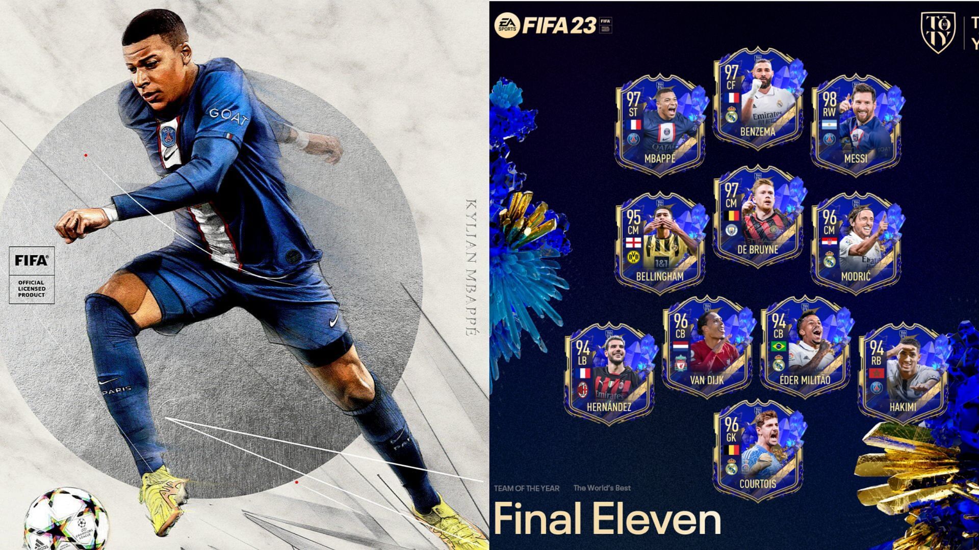 The new special pack gives a chance for a card from the ongoing TOTY promo (Images via EA Sports)