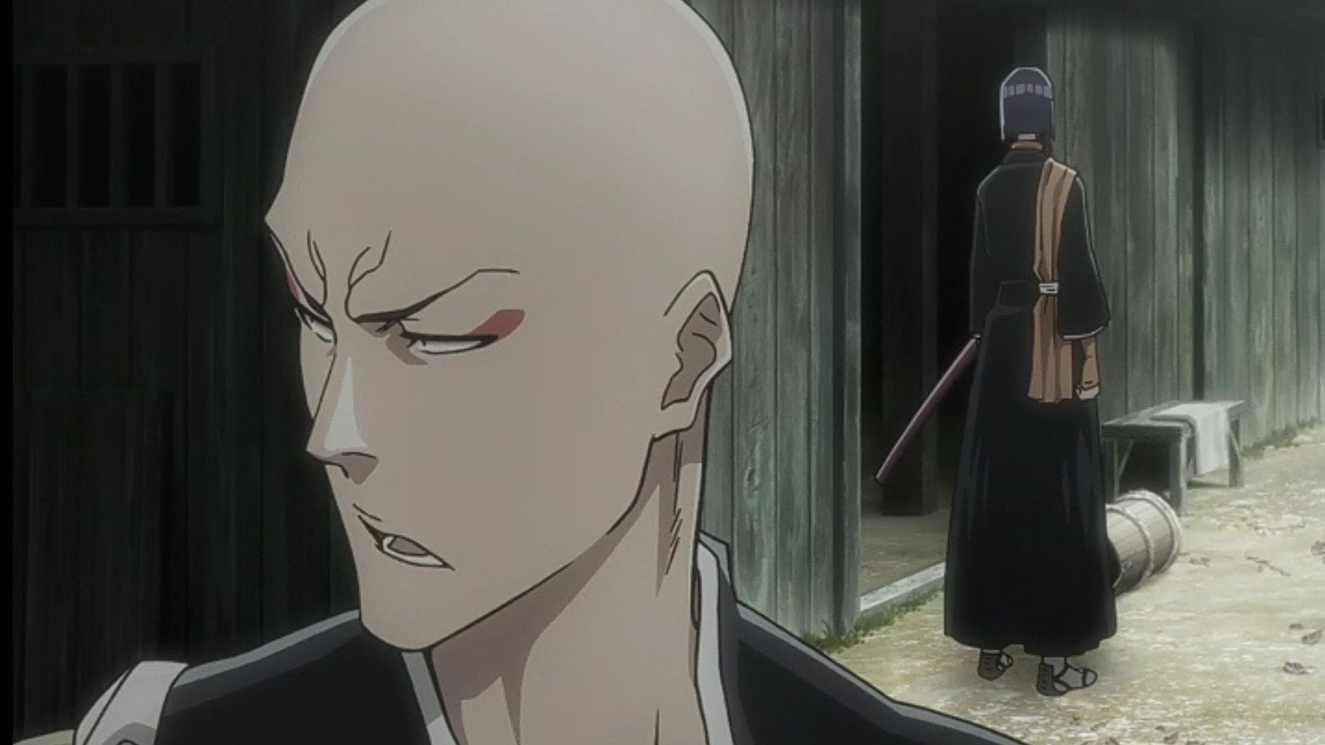 Ikkaku as seen in the Bleach TYBW anime (Image via Studio Pierrot)